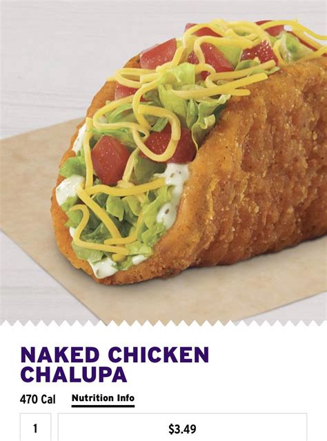 Taco Bell is bringing back the Naked Chicken Chalupa